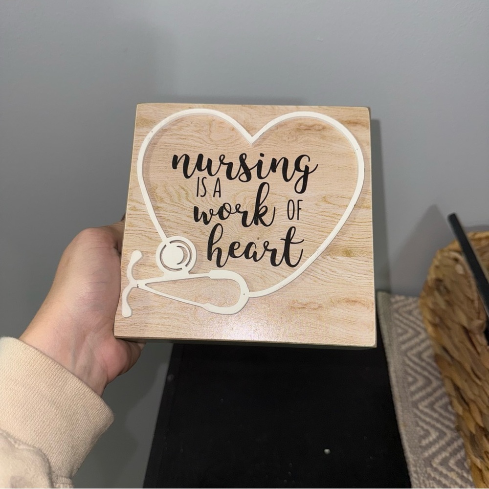 Heartfelt Nursing Wall Decor